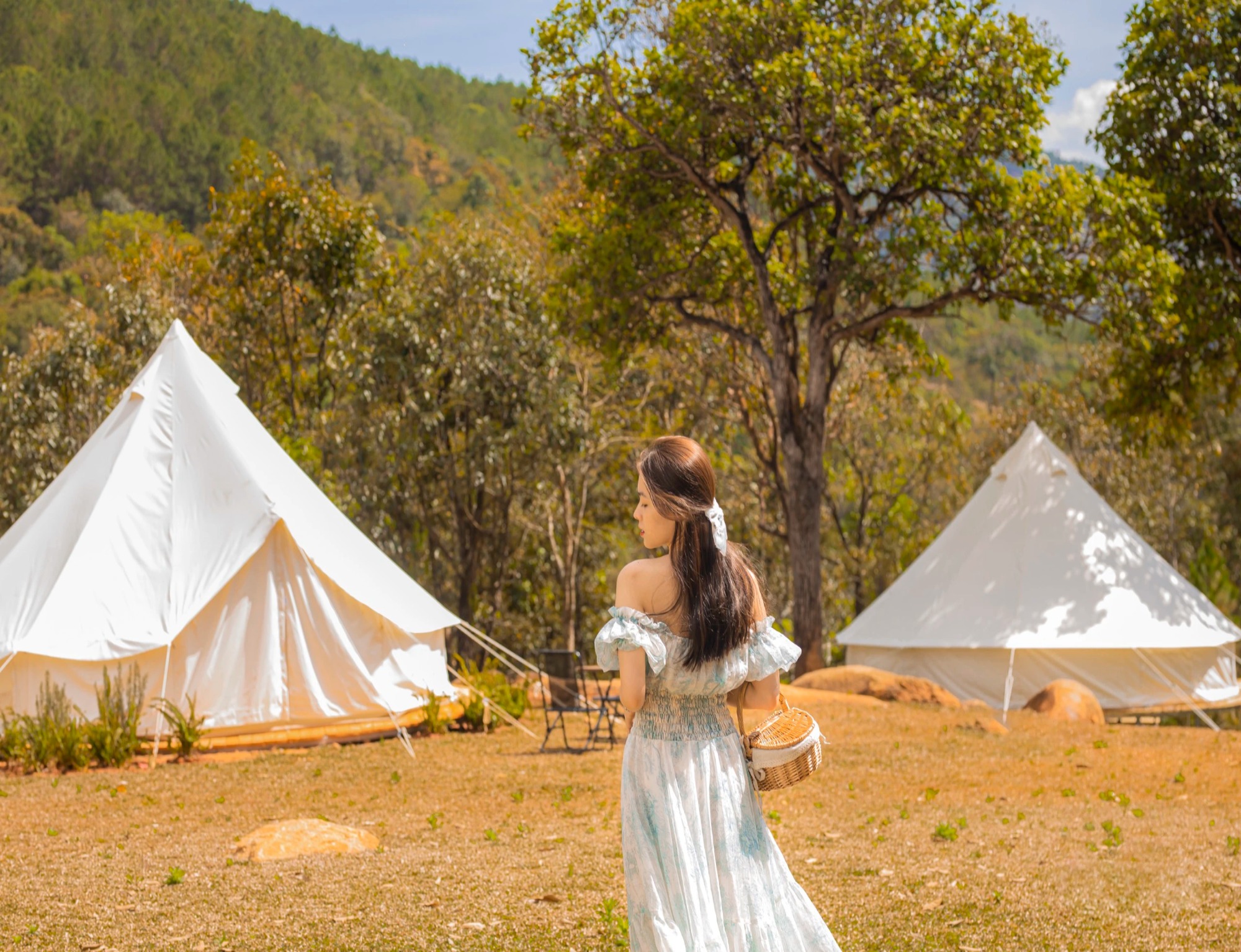 Cắm trại đà lạt Khám phá thiên đường dưới chân núi Langbiang